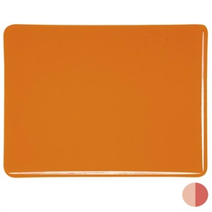 Bullseye 1025-0030 Light Orange Transp. 3 mm